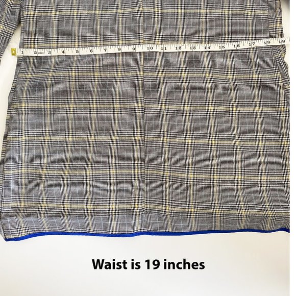 DEX -BLAZER/JACKET - US SIZE SMALL - GREY,BLUE,YELLOW Color mix - Picture 10 of 11
